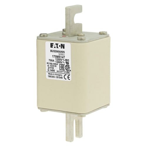 170M5147Eaton Bussmann保险丝|700A 1250V 2/110 AR CU